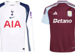 Spurs v Aston Villa 2025-26 Kits Hospitality Packages