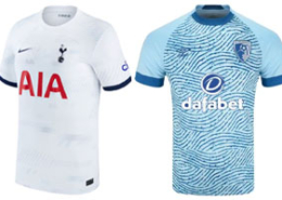Spurs v Bournemouth 2023-24 Shirts