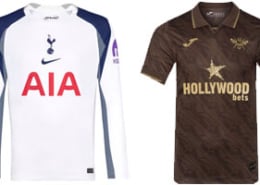 Spurs v Brentford 2025-26 Kits
