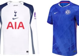 Spurs v Chelsea 2025-26 Kits