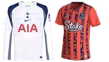 Spurs v Everton 2025-26 Kits