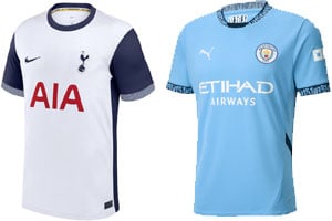 Spurs v Man City 2024-25