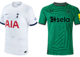 Spurs v Newcastle 2023-24 Shirts