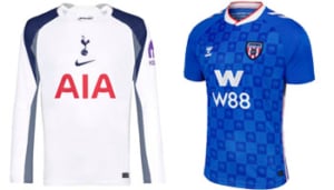 Spurs v Sunderland 2025-26 Kits