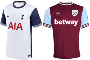Spurs v West Ham 2024-25