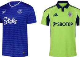 Everton v Fulham 2025-26 Kits