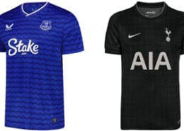 Everton v Spurs 2025-26 Kits