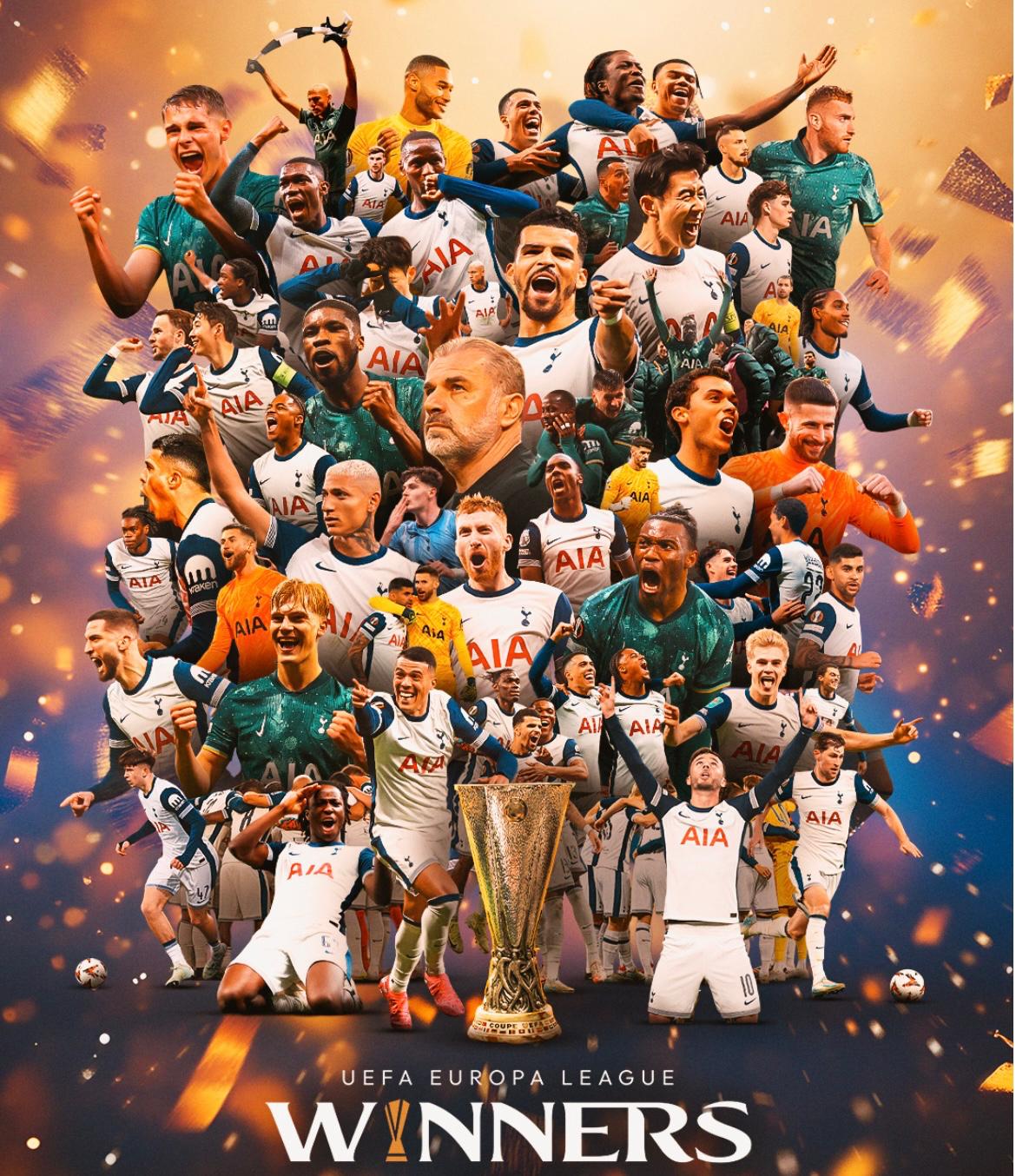 Spurs Europea League Winners