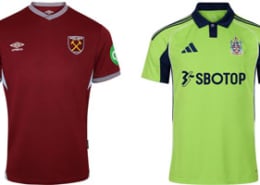 West Ham v Fulham 2025-26 Kits