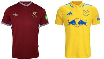 West Ham v Leeds 2025-26 Kits