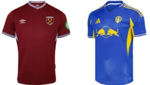 West Ham v Leeds United 2025-26 Kits