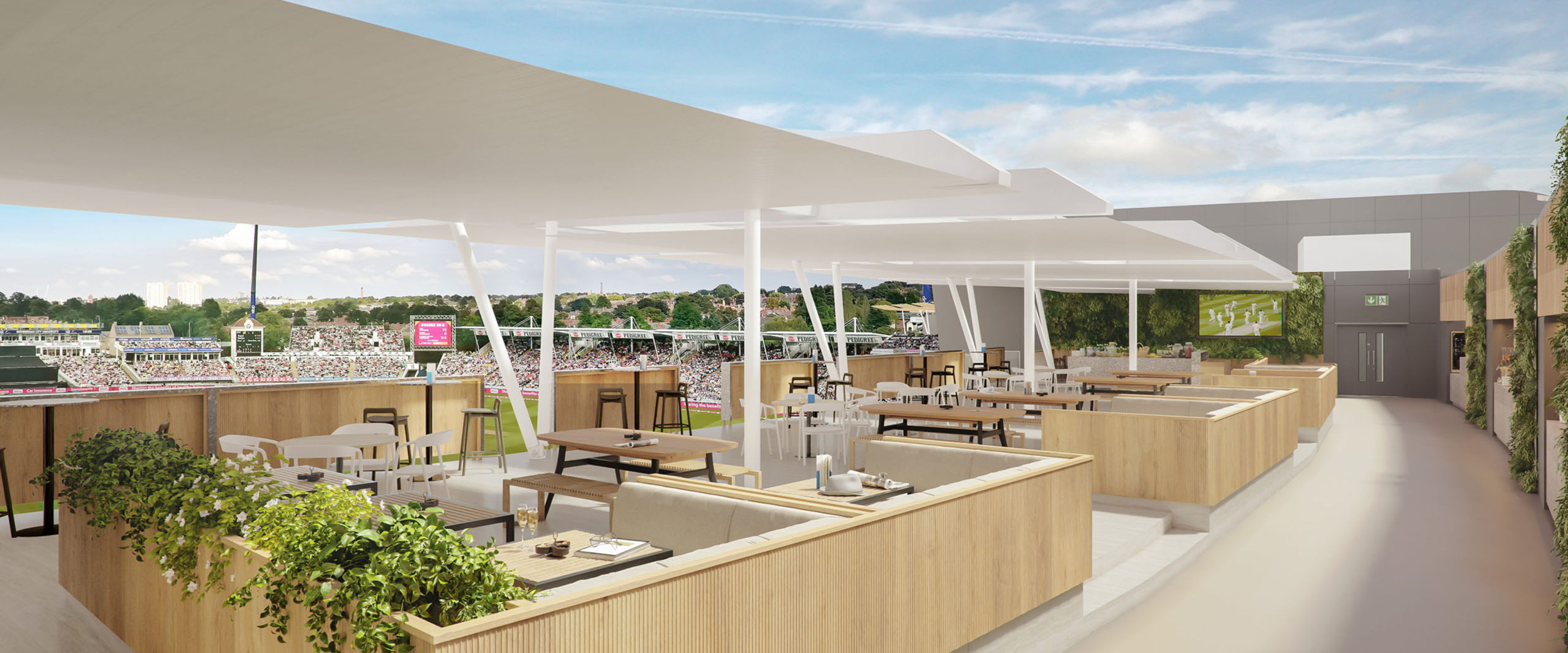 England v New Zealand - Skyline Hospitality - Edgbaston Cricket Ground