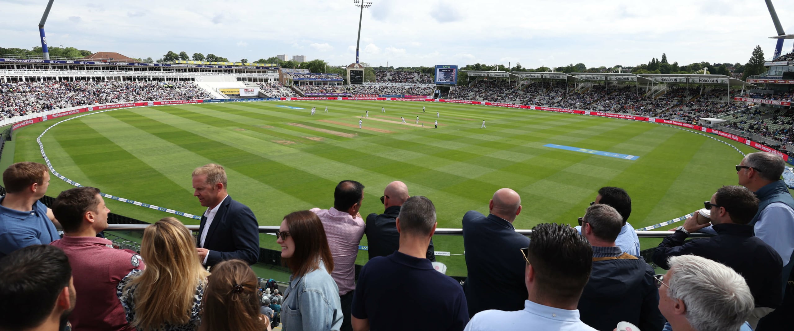 ENGLAND V NEW ZEALAND EXPERIENCE CLUB PLAY Edgbaston Cricket Ground
