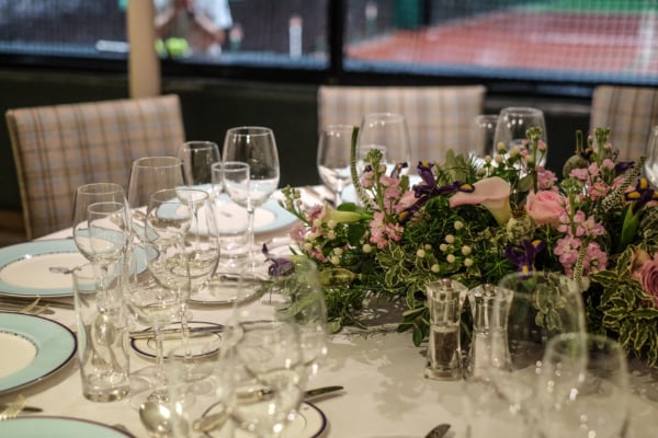 Queen's Club Championships Hospitality 2024 - Day 1 - cinch Championships - Real Tennis Dendas Tables - Tennis