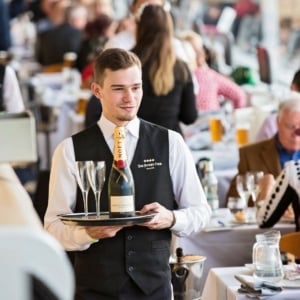 Dubai Future Champions Festival 2025 - Newmarket Racecourse - Champions Gallery Restaurant Hospitality