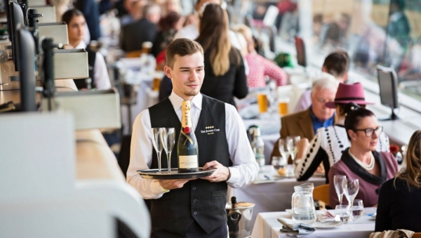 Dubai Future Champions Festival 2025 - Newmarket Racecourse - Champions Gallery Restaurant Hospitality