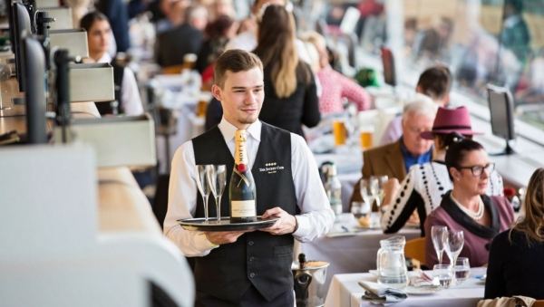 Dubai Future Champions Festival 2024 - Newmarket Racecourse - Champions Gallery Restaurant Hospitality