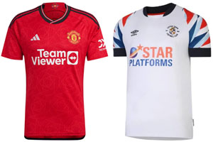 Man United v Luton Town 2023-24 Shirts