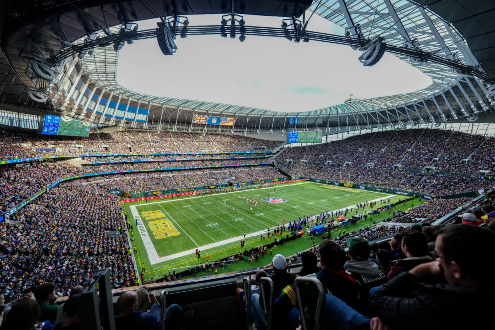 New York Giants v Green Bay PackersNFL London Games at Tottenham Hotspur Stadium 09 Oct 2022