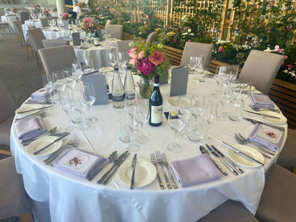 Royal Ascot Panoramic Restaurant Table View 2