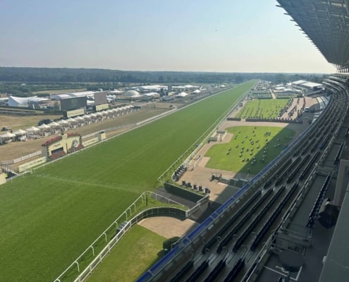 Royal Ascot Panoramic Restaurant View of Track