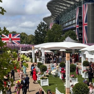 Royal Ascot Pavilion View from Balcony