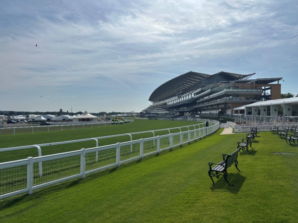 Royal Ascot The Sandringham Trackview from Garden