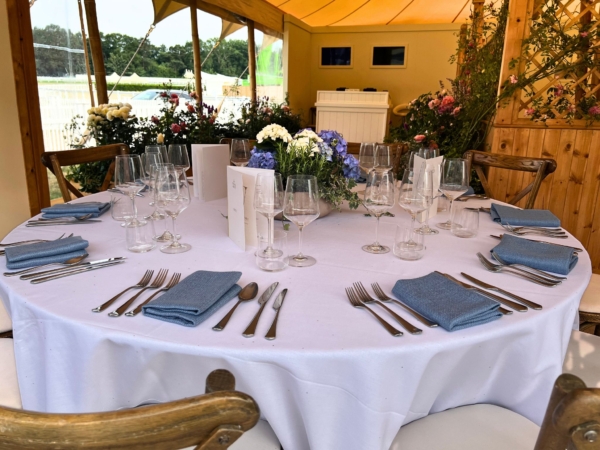 Royal Ascot The Veranda Table Setting