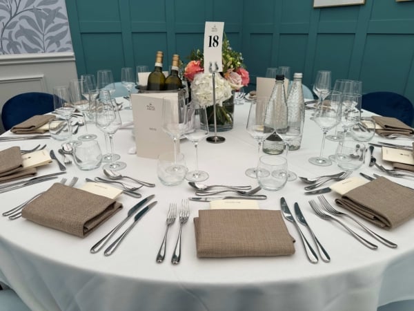 Royal Ascot The Wyndham Club Table View