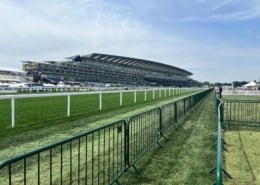 Royal Ascot Village View of Grandstand and Racecourse