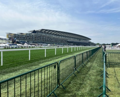 Royal Ascot Village View of Grandstand and Racecourse