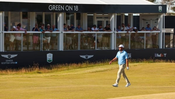 Green on 18 - Scottish Open 2026