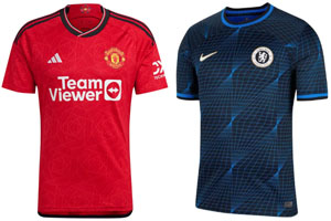 Man United v Chelsea 2023-24 Shirts