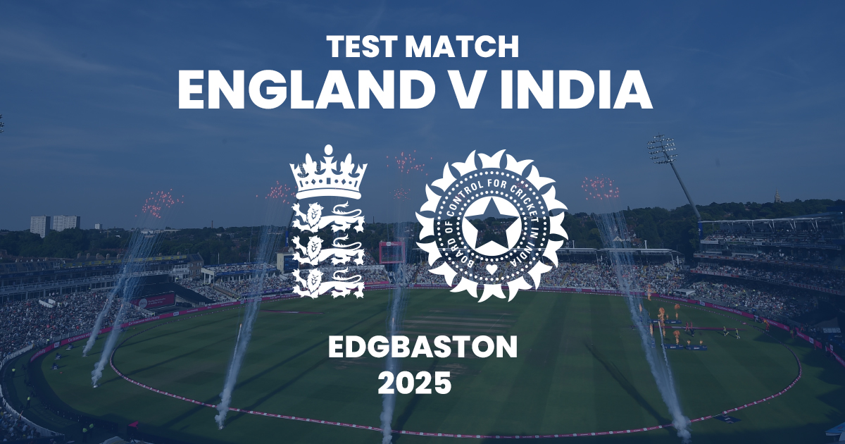 England v India Hospitality Test Match Edgbaston
