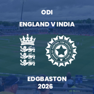 England v India Hospitality Package – ODI Cricket at Edgbaston