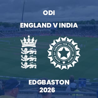 England v India Hospitality Package – ODI Cricket at Edgbaston