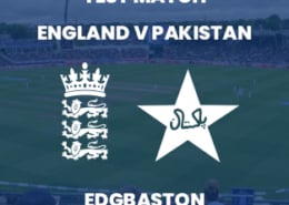 England v Pakistan Hospitality Package – Test Match Cricket at Edgbaston