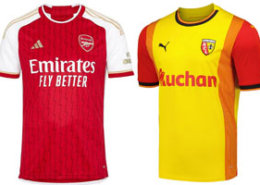 Arsenal v Lens 2023-24 Shirts
