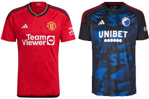 Man United v FC Copenhagen 2023-24 Shirts