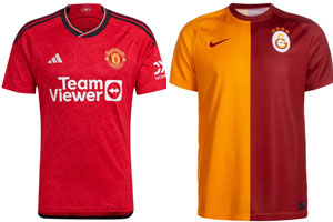 Man United v Galatasaray 2023-24 Shirts