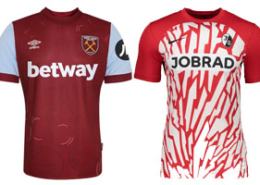 West Ham v Sport-Club Freiburg 2023-24 Shirts-Recovered