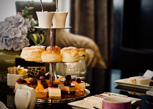Austria v Switzerland, Davis Cup Hospitality 2024 - AO Arena, Manchester - Tennis - Afternoon tea