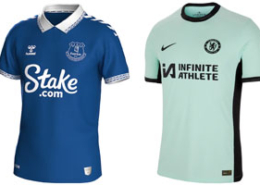 Everton v Chelsea 2023-24 Shirts