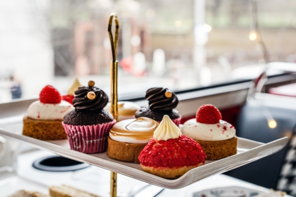 Great Britain v France, Davis Cup Hospitality 2024 - AO Arena, Manchester - Tennis - Afternoon tea