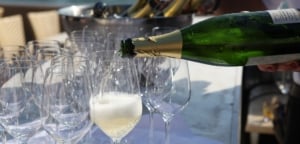 Wimbledon Tennis Championships Hospitality 2024 - Renshaw Restaurant - Champagne Reception