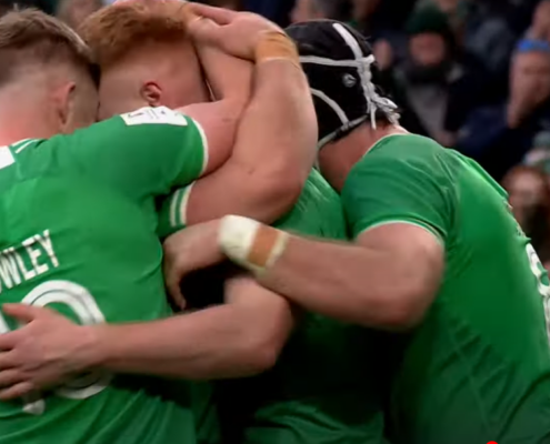 Ireland beat Wales 2024 Six Nations