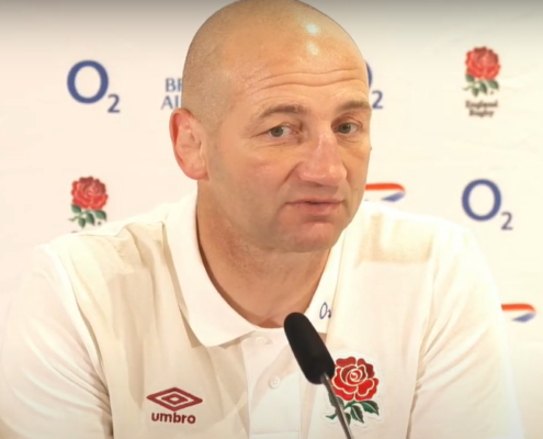 Steve Borthwick pre Wales 2024