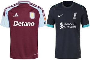 Aston Villa v Liverpool 2024-25