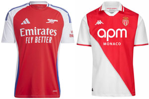 Arsenal v AS Monaco Champions League 2024-25