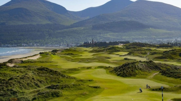 Amgen Irish Open Green on 18